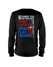 5 Things You Don't Mess With Gun - Love Gun Long Sleeve Tee tile