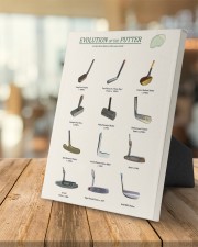 Evolution Of The Putter - Golf Lover 8x10 Easel-Back Gallery Wrapped Canvas aos-easel-back-canvas-pgw-8x10-lifestyle-front-04