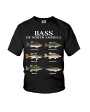 Bass Of North America - Love Fishing Youth T-Shirt tile