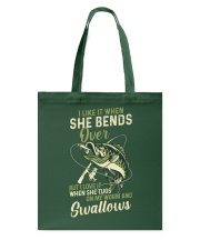 Like It When She Bends Over But Love It When She Tugs On My Worm And Swallows - Love Fishing Tote Bag tile