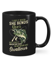 Like It When She Bends Over But Love It When She Tugs On My Worm And Swallows - Love Fishing Mugs tile