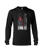 Fishing Antler Flag - Love Fishing And Hunting Long Sleeve Tee tile