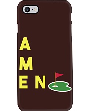 Amen - Golf Course - Golf Lover Phone Case tile