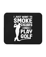 I Just Want To Smoke Cigars Play Golf - Love Golf Mousepad tile