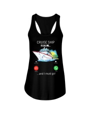 Cruise Ship Is Calling And I Must Go - Love Cruise Ladies Flowy Tank tile