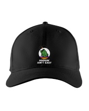 Hookin' Ain't Easy - Fishing Gifts Embroidered Hat front
