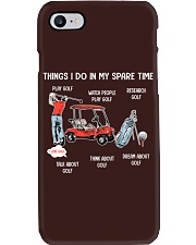 Thing I Do In My Spare Time - Love Golf Phone Case tile