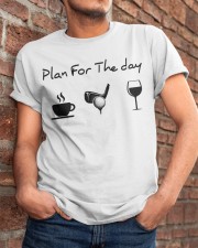 Plan For The Day - Love Golf Classic T-Shirt apparel-classic-tshirt-lifestyle-26