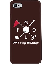 Don't Worry Tee Happy - Golf Lover Phone Case tile