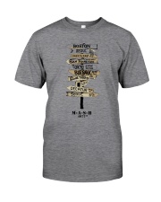 Distance Cities Signs Classic T-Shirt front