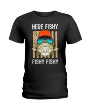 Here Fishy Fishy - Love Fishing Ladies T-Shirt tile