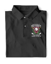 Officially Retired - You Know Where To Find Me - Love Golf Classic Polo tile