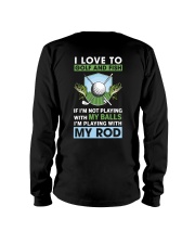 I Love To Golf And Fish - Love Fishing Golfing Long Sleeve Tee tile