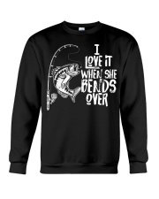I Love It When She Bends Over - Love Fishing Crewneck Sweatshirt tile