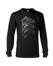 Trout Fade - Fishing Gifts Long Sleeve Tee tile