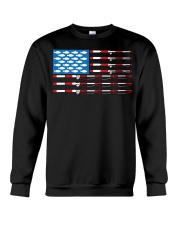 Fishing Rod Flag - Love Fishing Crewneck Sweatshirt tile