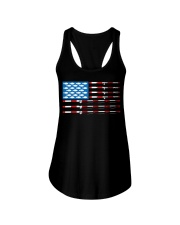Fishing Rod Flag - Love Fishing Ladies Flowy Tank tile
