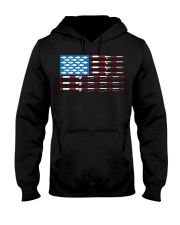 Fishing Rod Flag - Love Fishing Hooded Sweatshirt tile