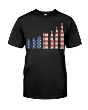 Bullet American Flag - Love Gun Classic T-Shirt front