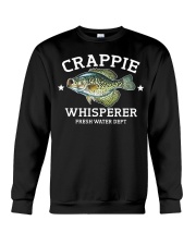 Crappie Whisperer Fresh Water Dept - Love Fishing Crewneck Sweatshirt tile