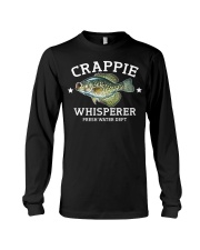 Crappie Whisperer Fresh Water Dept - Love Fishing Long Sleeve Tee tile