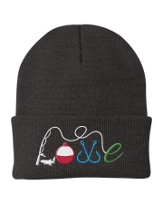 Love Fishing Icon - Fishing Gifts Knit Beanie tile