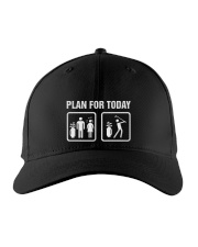 Plan For Today - Golf Lover Embroidered Hat front