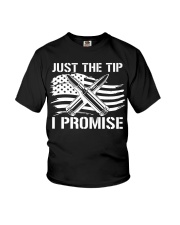 Just The Tip - I Promise - Gun Lover Youth T-Shirt tile