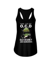 Got O.C.D - Old Cranky And Dangerous - Love Fishing Ladies Flowy Tank tile