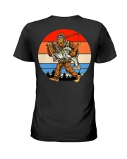 Bassquatch Largemouth - Love Fishing Ladies T-Shirt tile