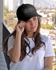 The Attitudes Of Women And Fish - Love Fishing Embroidered Hat garment-embroidery-hat-lifestyle-03