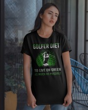 Golfer Diet To Live On Green Classic T-Shirt apparel-classic-tshirt-lifestyle-08