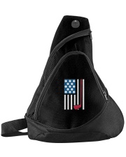 Golf Club American Flag - Love Golf Sling Pack tile