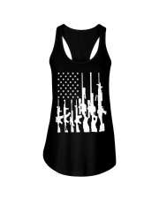 Gun Flag - Love Gun Ladies Flowy Tank tile