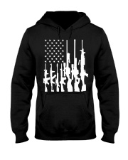Gun Flag - Love Gun Hooded Sweatshirt tile