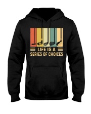 Life Is A Series Of Choices - Love Golf Hooded Sweatshirt tile