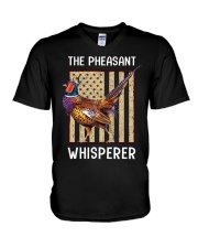 Pheasant Whisperer - Love Pheasant V-Neck T-Shirt tile