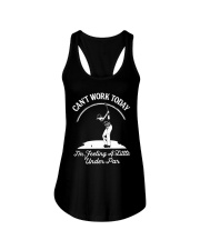Can't Work Today I'm Feeling A Little Under Par Ladies Flowy Tank tile