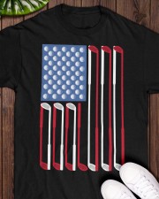 Golf Flag - Golf Gifts Classic T-Shirt apparel-classic-tshirt-lifestyle-front-160