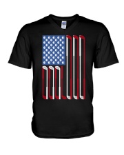 Golf Flag - Golf Gifts V-Neck T-Shirt tile