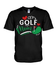 Golf Mom - Love Golf V-Neck T-Shirt tile