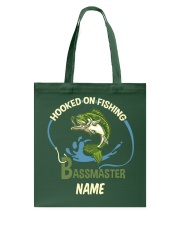 Hooked On Fishing - Bass Master - Fishing Hunting Gifts Tote Bag tile