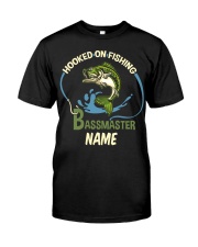Hooked On Fishing - Bass Master - Fishing Hunting Gifts Classic T-Shirt front