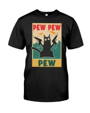 Pew Pew Cat - Love Gun Classic T-Shirt front