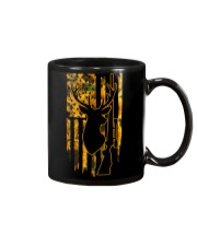 Sunflower Deer Flag - Love Hunting Mug tile
