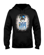 Float Drink Tan And Repeat - Love Cruise Hooded Sweatshirt tile