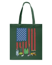 US Flag Golf - Golf Gifts Tote Bag tile