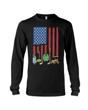 US Flag Golf - Golf Gifts Long Sleeve Tee tile