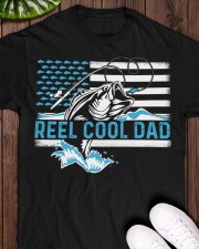 Reel Cool Dad - Love Fishing Classic T-Shirt apparel-classic-tshirt-lifestyle-front-160