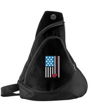 Golf Club American Flag - Love Golf Sling Pack tile